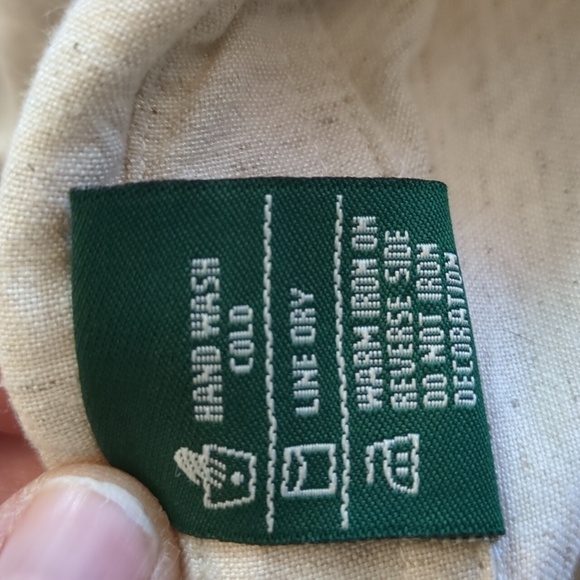 Vintage Lemon Grass Studio Embroidered Button Down Shirt. Cotton/Rayon/Linen - Picture 13 of 13